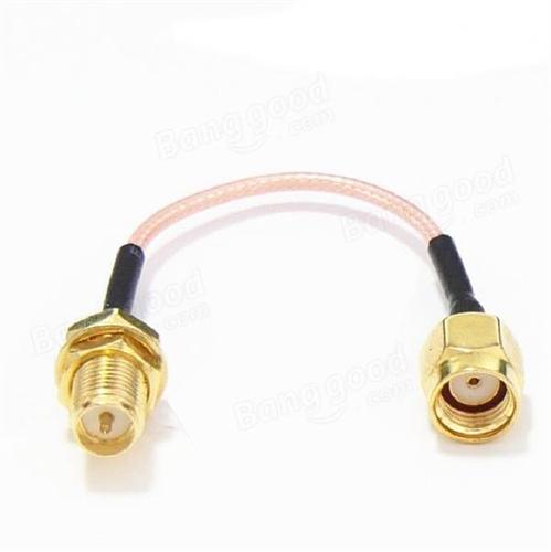 RP-SMA 120mm Antenna Extension Cable RG178 [1041608RP]